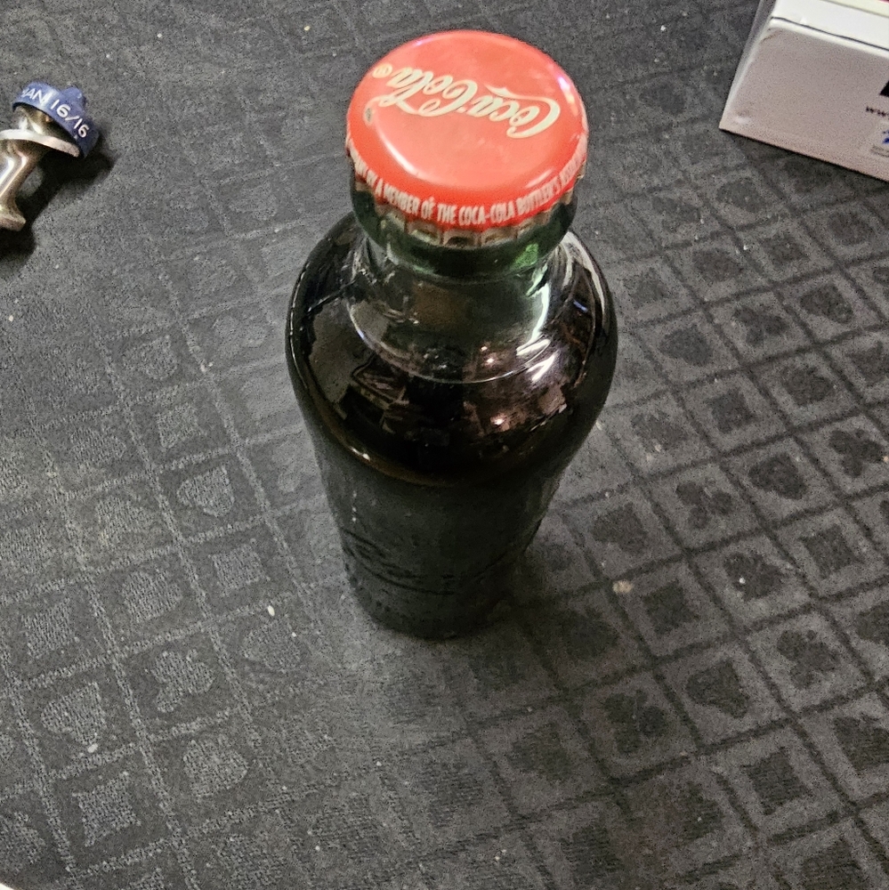 Coco-Cola Collector 25th Anniversary Bottle